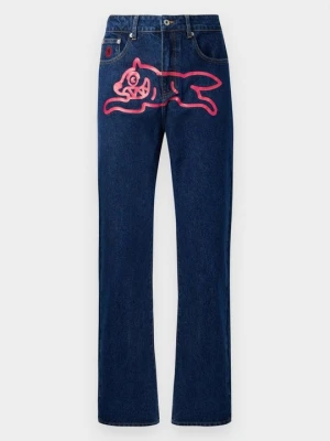 Jeansy Straight Leg Icecream fioletowy