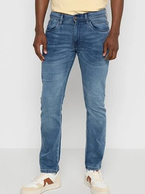 Jeansy Straight Leg INDICODE niebieski
