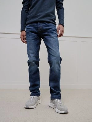 Jeansy Straight Leg INDICODE granatowy