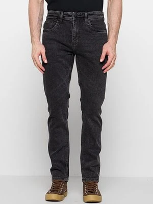 Jeansy Straight Leg INDICODE czarny