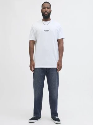 Jeansy Straight Leg Jack&Jones niebieski denim