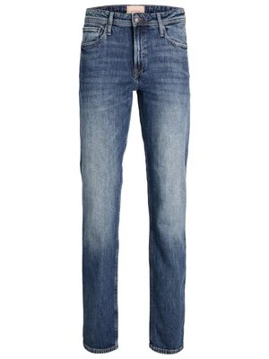 Jeansy Straight Leg Jack&Jones niebieski denim