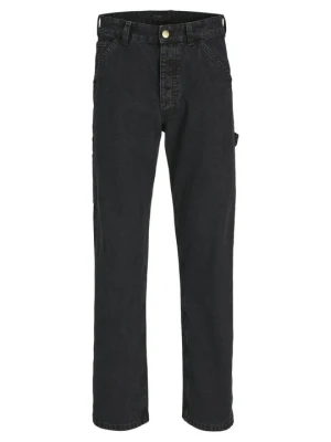 Jeansy Straight Leg Jack&Jones czarny