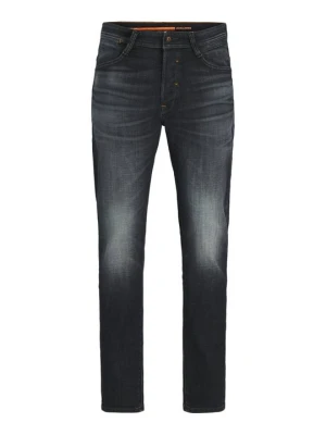 Jeansy Straight Leg Jack&Jones niebieski denim