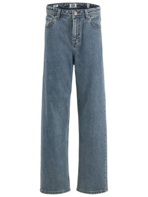 Jeansy Straight Leg Jack & Jones Kids niebieski denim