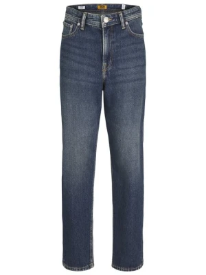 Jeansy Straight Leg Jack & Jones Kids niebieski denim