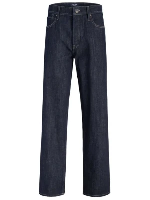 Jeansy Straight Leg Jack&Jones niebieski denim