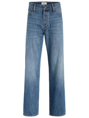 Jeansy Straight Leg Jack&Jones niebieski denim