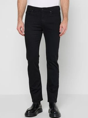 Jeansy Straight Leg KARL LAGERFELD czarny