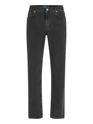 Jeansy Straight Leg KARL LAGERFELD czarny