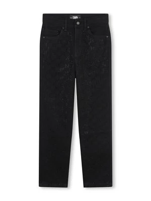Jeansy Straight Leg KARL LAGERFELD KIDS