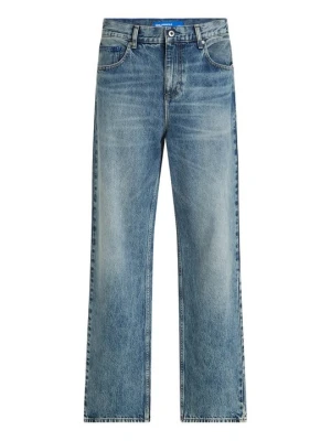 Jeansy Straight Leg KARL LAGERFELD niebieski