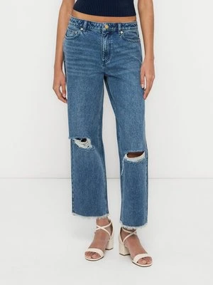 Jeansy Straight Leg Michael Kors niebieski