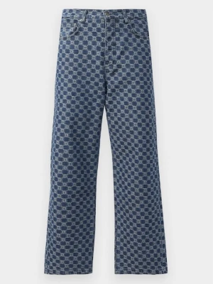 Jeansy Straight Leg KSUBI niebieski