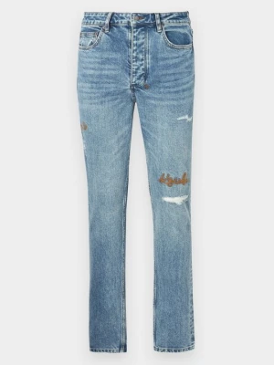 Jeansy Straight Leg KSUBI rinsed denim