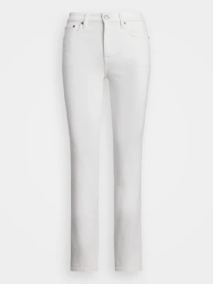 Jeansy Straight Leg Lauren Ralph Lauren biały