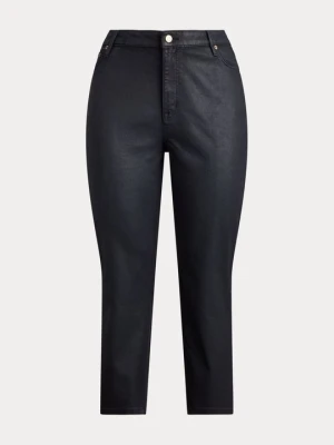 Jeansy Straight Leg Lauren Ralph Lauren granatowy