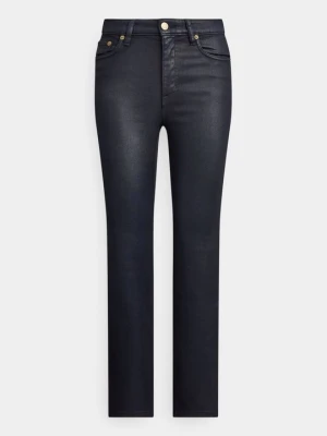 Jeansy Straight Leg Lauren Ralph Lauren granatowy