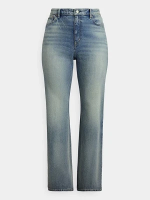 Jeansy Straight Leg Lauren Ralph Lauren niebieski denim