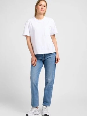 Jeansy Straight Leg Lee niebieski denim
