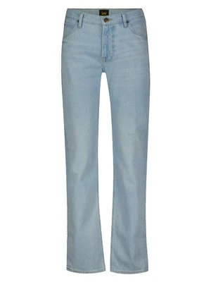 Jeansy Straight Leg Lee jasnoniebieski denim