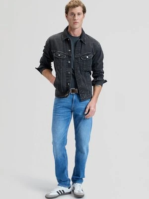 Jeansy Straight Leg Lee jasnoniebieski denim
