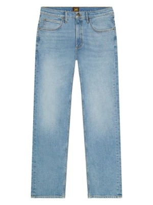 Jeansy Straight Leg Lee jasnoniebieski denim