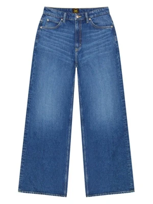 Jeansy Straight Leg Lee niebieski denim