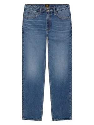 Jeansy Straight Leg Lee niebieski denim