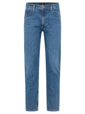 Jeansy Straight Leg Lee niebieski denim