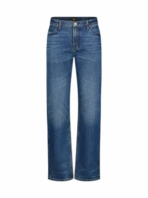 Jeansy Straight Leg Lee niebieski denim