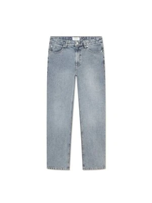Jeansy Straight Leg Les Deux niebieski denim