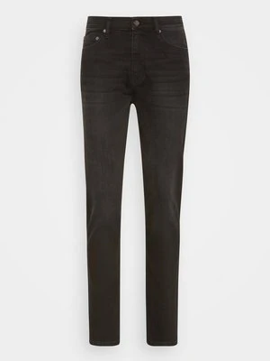 Jeansy Straight Leg Les Deux czarny