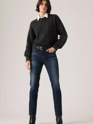Jeansy Straight Leg Levi's ciemnoniebieski