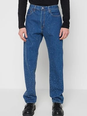 Jeansy Straight Leg Levi's niebieski