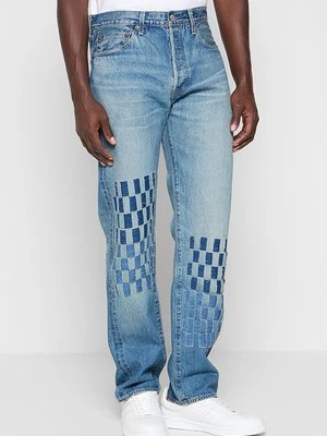 Jeansy Straight Leg Levi's ciemnoniebieski