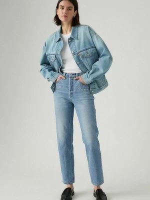 Jeansy Straight Leg Levi's niebieski