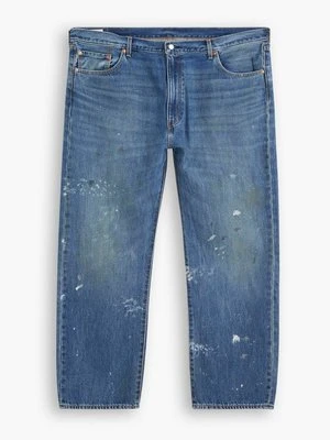Jeansy Straight Leg Levi's niebieski denim
