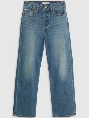 Jeansy Straight Leg Levi's niebieski denim