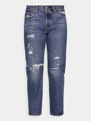 Jeansy Straight Leg Levi's przecierany denim