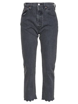 Jeansy Straight Leg Levi's ciemnoszary