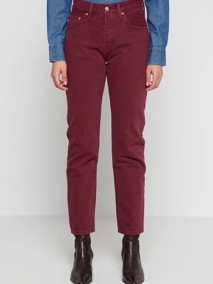Jeansy Straight Leg Levi's czerwony