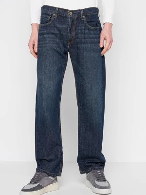 Jeansy Straight Leg Levi's granatowy