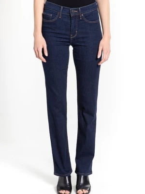 Jeansy Straight Leg Levi's granatowy