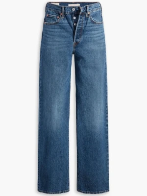 Jeansy Straight Leg Levi's niebieski denim