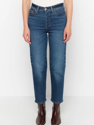 Jeansy Straight Leg Levi's niebieski denim