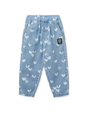 Jeansy Straight Leg Liewood niebieski denim
