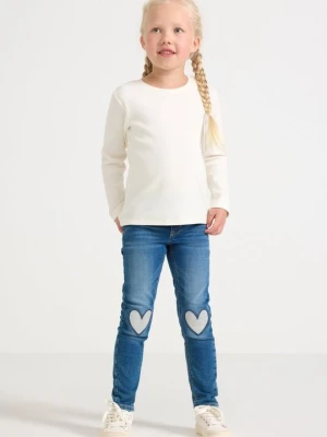 Jeansy Straight Leg Lindex niebieski denim