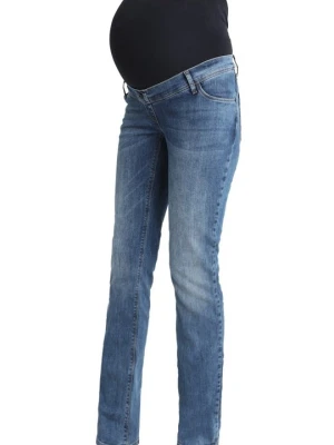 Jeansy Straight Leg Love2wait niebieski denim