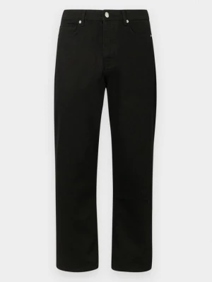 Jeansy Straight Leg Maison Kitsuné czarny